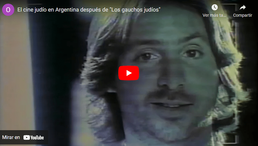 El cine judío en Argentina después de "Los gauchos judíos"