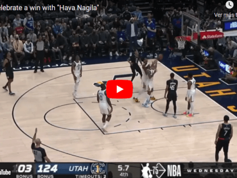 ¿Cuál es el equipo de la NBA que canta "Hava Naguila" después de cada triunfo?
