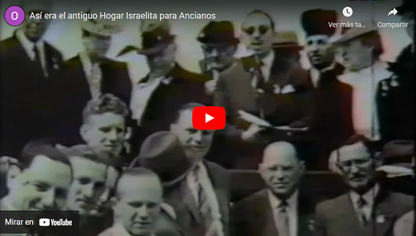 Así era el antiguo Hogar Israelita para Ancianos