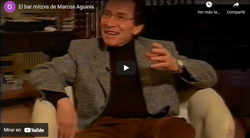 El bar mitzva de Marcos Aguinis