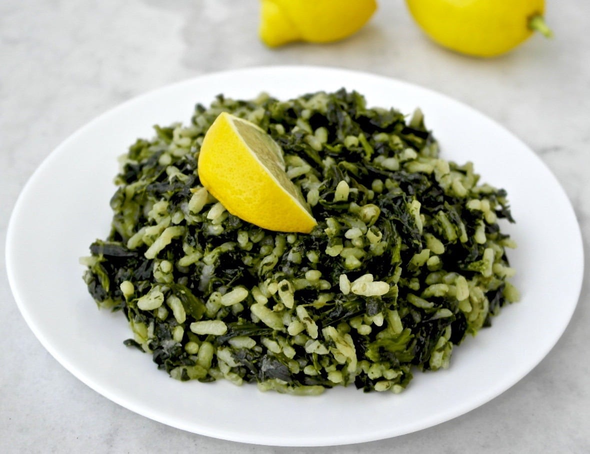 Pilaf de espinacas 1 Pilaf de espinacas