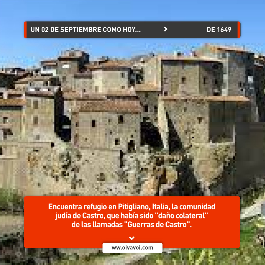 De Castro a Pitigliano: 2 de septiembre 1 De Castro a Pitigliano: 2 de septiembre