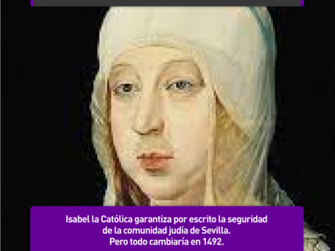 Isabel la Católica escribe con el codo...