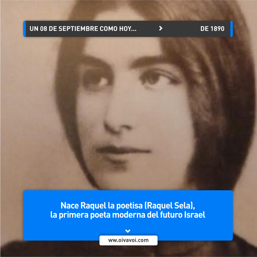 Raquel la poetisa: 8 de septiembre