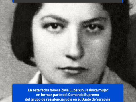 Zivia Lubetkin, comandante en el Gueto de Varsovia