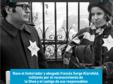 Serge Klarsfeld, militante por la justicia