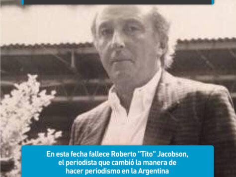 Roberto Jacobson, periodista argentino