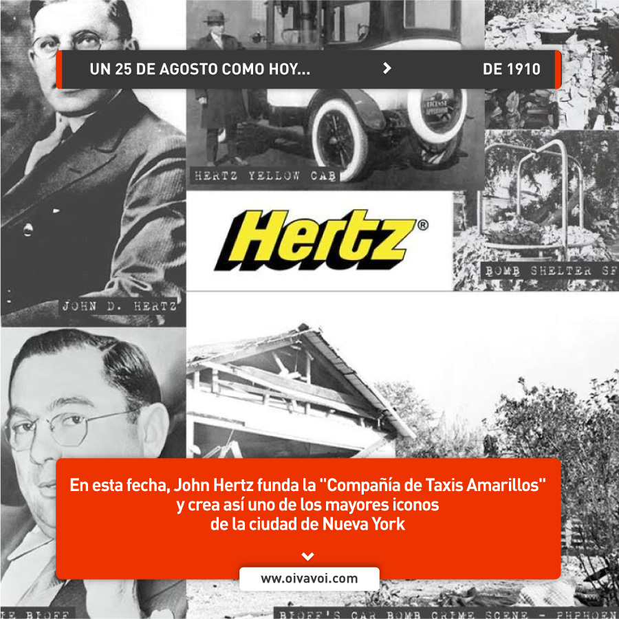 John Hertz el de los "Taxis Amarillos"