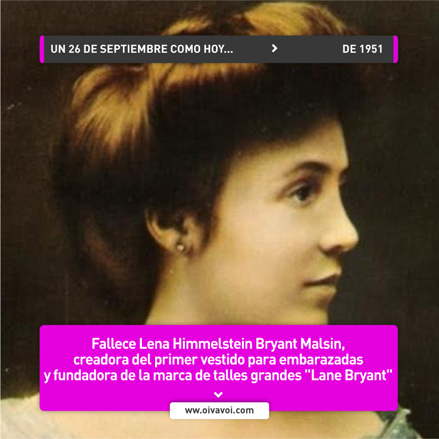 Lena Bryant Malsin, inventora de la ropa para embarazadas 1 Lena Bryant Malsin, inventora de la ropa para embarazadas