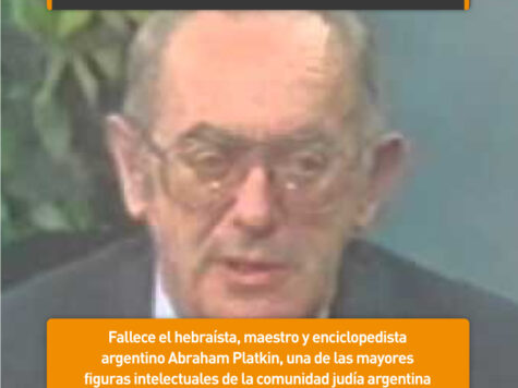 Abraham Platkin, un maestro en Argentina