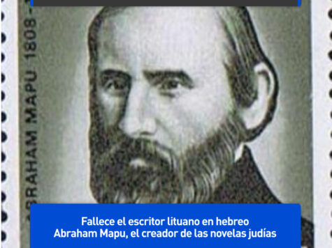 Abraham Mapu, creador de la novela judía