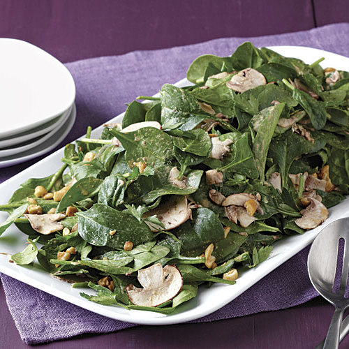 Salata de espinacas (ensalada griega de espinacas) 1 Salata de espinacas (ensalada griega de espinacas)