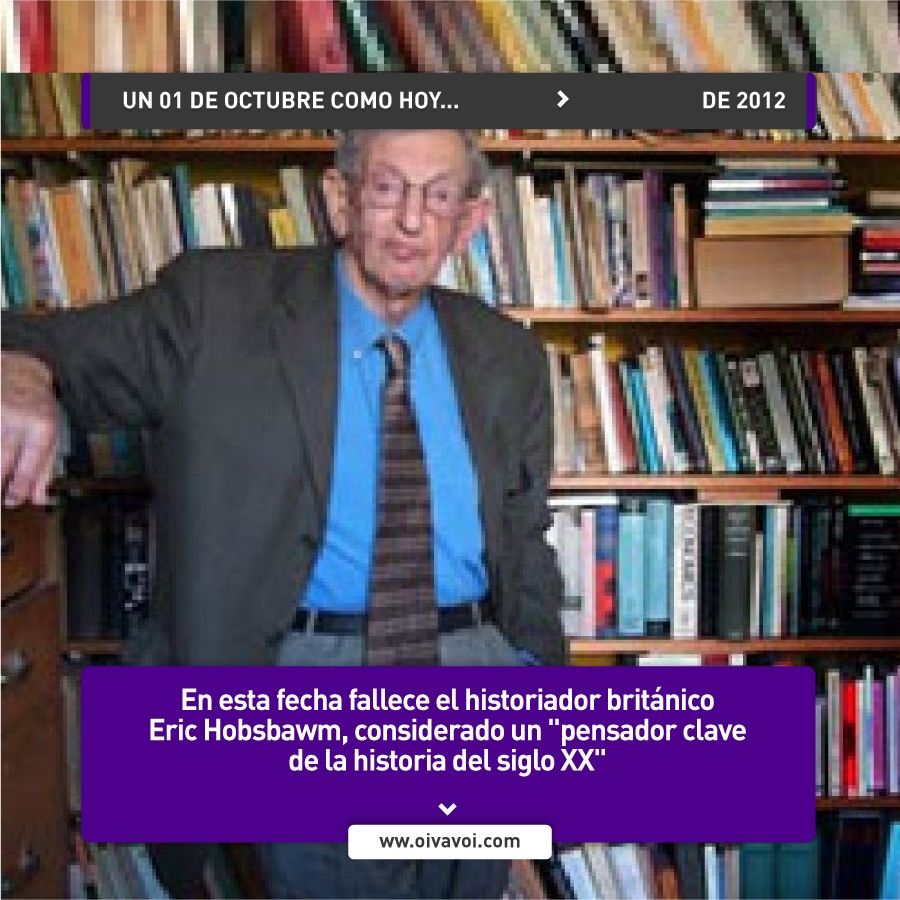 Eric Hobsbawm, historiador clave del siglo XX