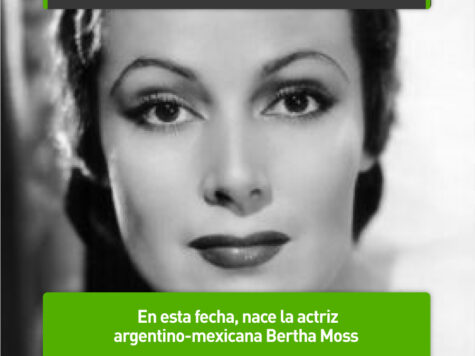 Bertha Moss, estrella en México