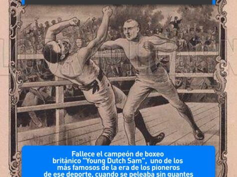 "Young Dutch Sam", campeón de boxeo sin guantes