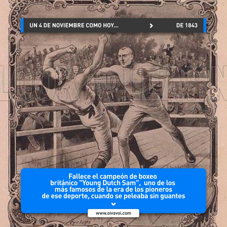 "Young Dutch Sam", campeón de boxeo sin guantes 1 "Young Dutch Sam", campeón de boxeo sin guantes