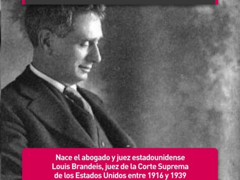 Louis Brandeis, juez de la Corte Suprema de los Estados Unidos
