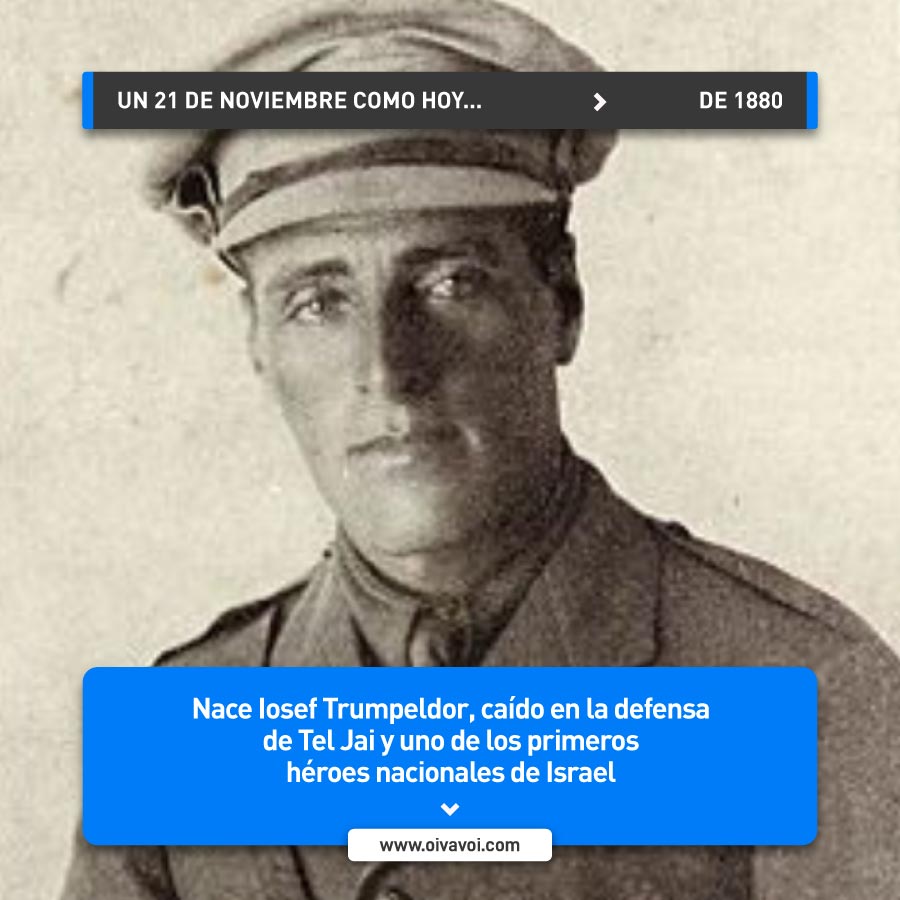 Iosef Trumpeldor, héroe nacional de Israel 1 Iosef Trumpeldor, héroe nacional de Israel