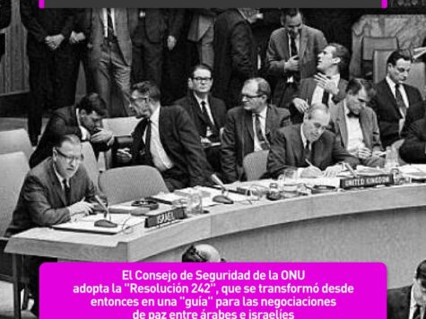 "Resolución 242" de la ONU: 22 de noviembre