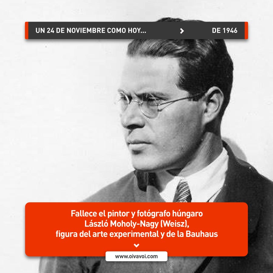 László Moholy-Nagy, figura del arte experimental 1 László Moholy-Nagy, figura del arte experimental