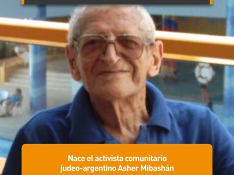 Asher Mibashán, dirigente comunitario argentino