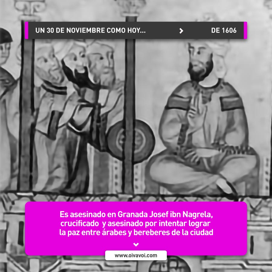Josef ibn Nagrela, asesinado por buscar la paz 1 Josef ibn Nagrela, asesinado por buscar la paz