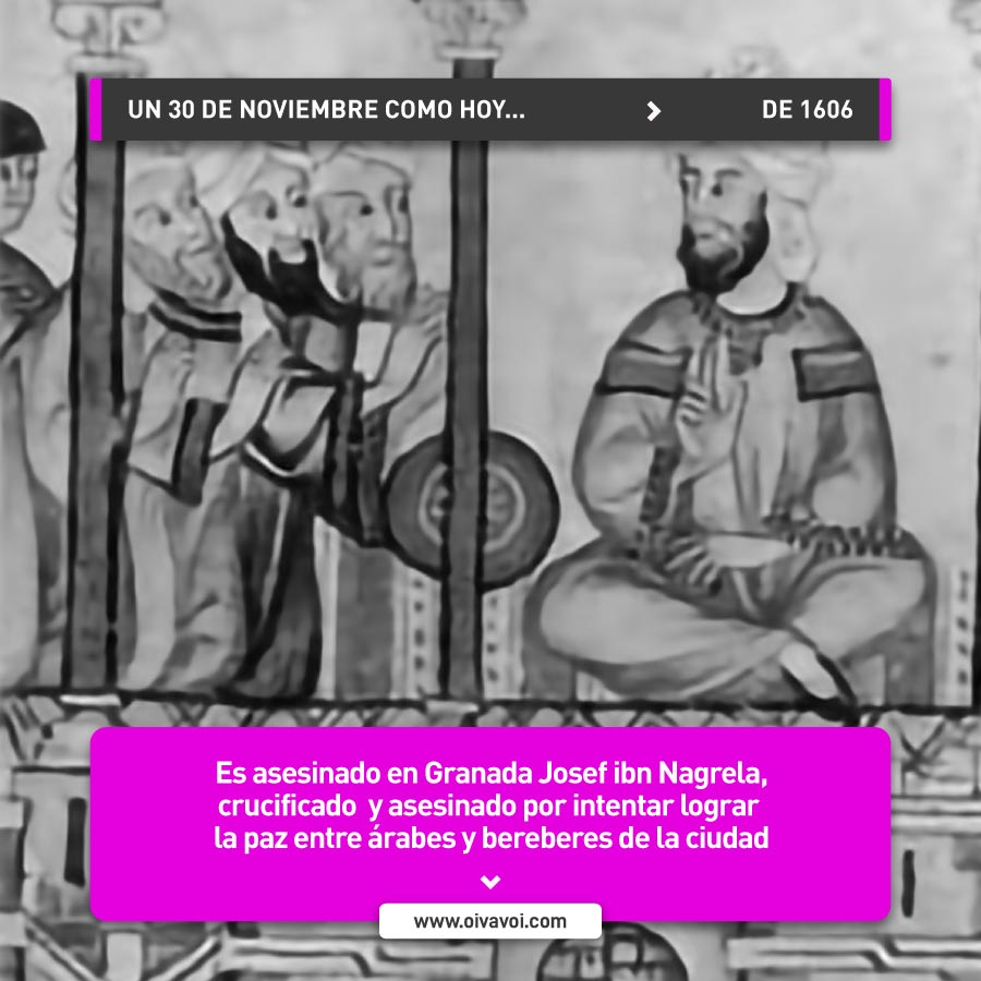 Josef ibn Nagrela, asesinado por buscar la paz