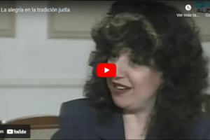 La alegría en la tradición judía