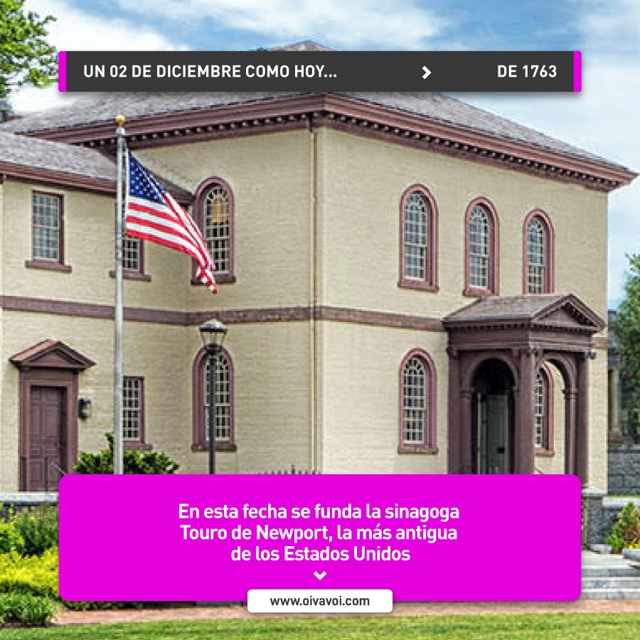 Sinagoga Touro, la más antigua de los Estados Unidos 1 Sinagoga Touro, la más antigua de los Estados Unidos