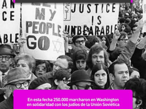 La gran marcha de Washington por los judíos en la URSS