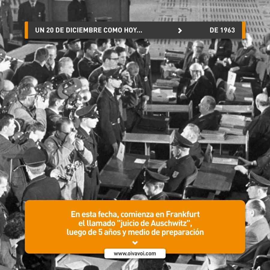 El "juicio de Auschwitz", con 18 años de retraso 1 El "juicio de Auschwitz", con 18 años de retraso