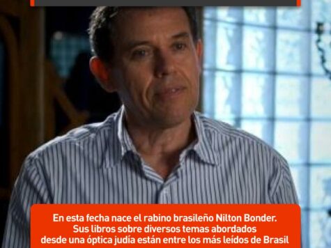 Nilton Bonder, rabino y bestseller brasileño